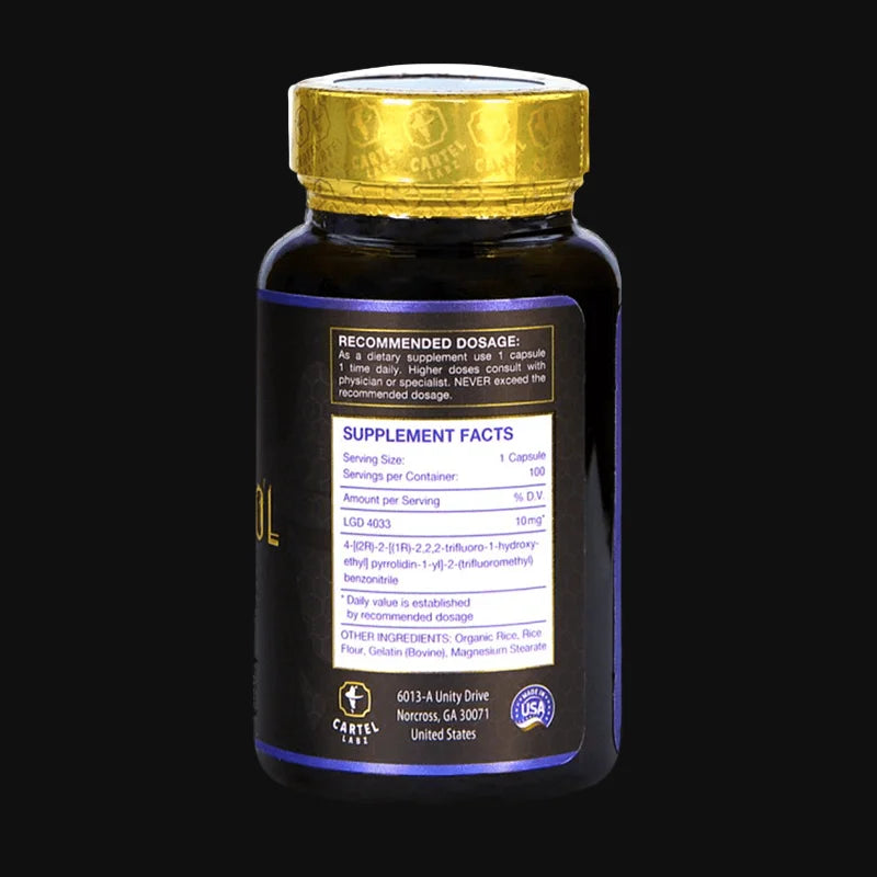 Cartel Labz Ligandrol LGD-4033 100cap