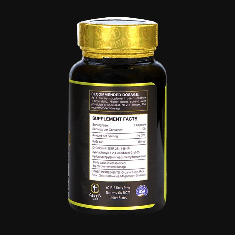 Cartel Labz Rad-140 Testolone 100cap