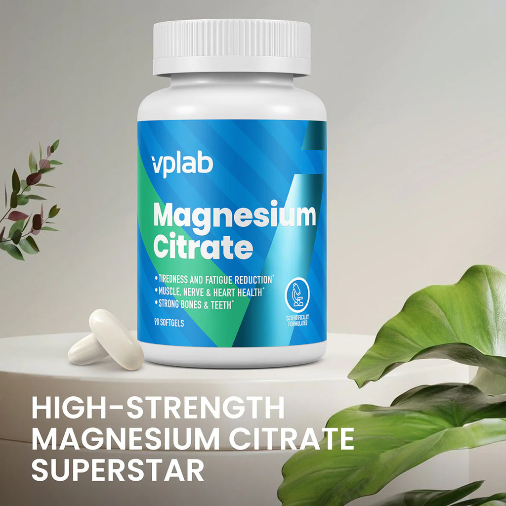 VPLAB Magnesium Citrate 90 Softgels