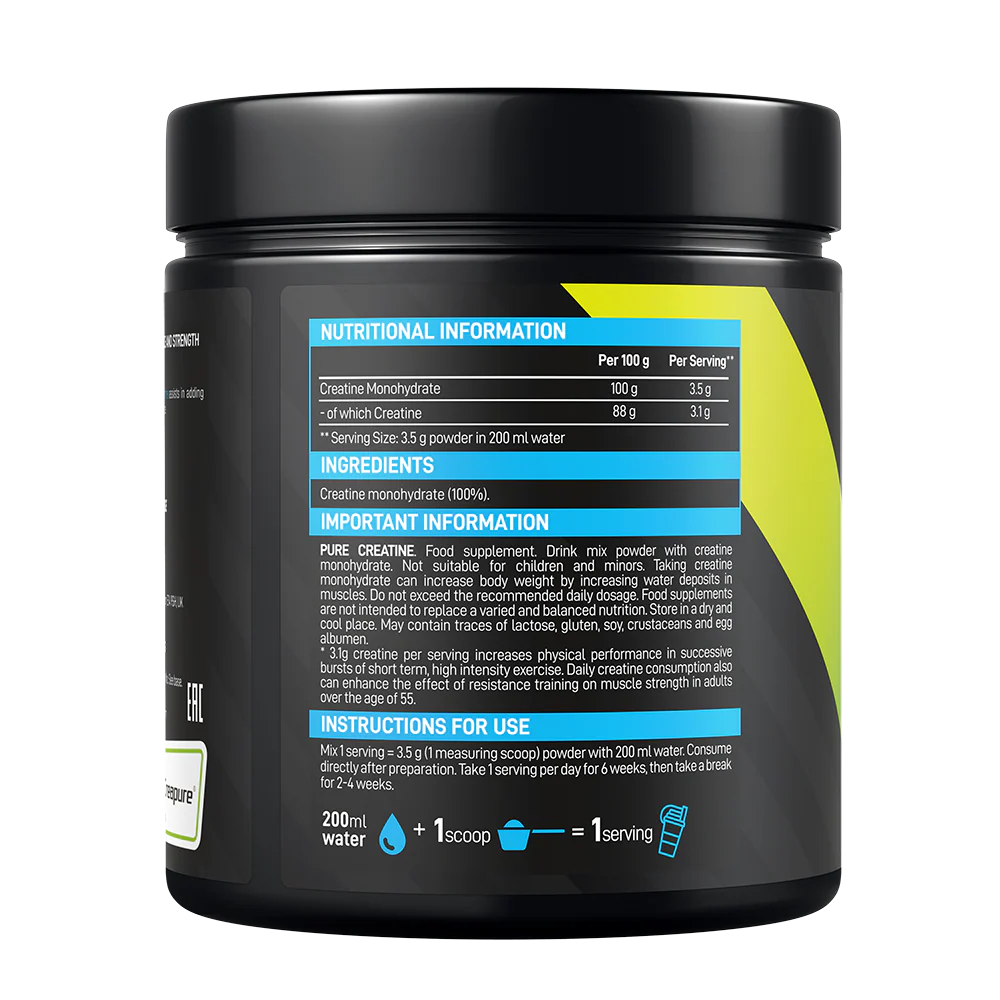 VPLAB Pure Creatine 300g Ultra-Micronized Creatine