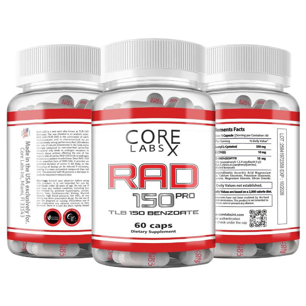Core Labs X RAD 150 Pro 60 Caps