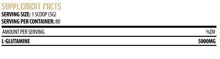 Hammer Labz L-Glutamine 400 G