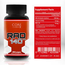 Core Labs X Rad 140 Pro 60 Caps
