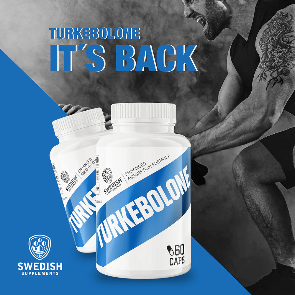 Swedish Supplements Turkebolone 60 Caps