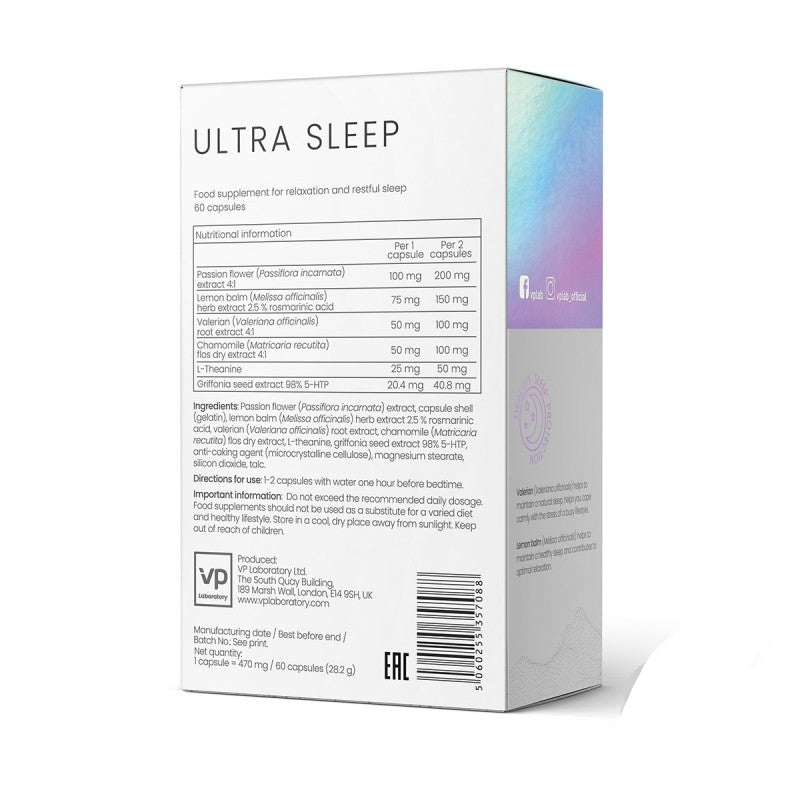 VP Laboratory Ultra Sleep 60 Caps